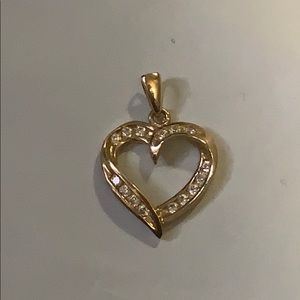 Pagoda | Diamond Accent Heart Pendant